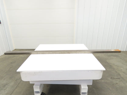 A2 Tool Steel Rectangle Flat Bar 1-1/2" x 3-1/2" x 91" Oversize 150Lbs