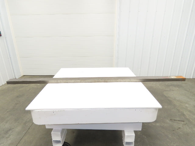 A2 Tool Steel Rectangle Flat Bar 1-1/2" x 3-1/2" x 91" Oversize 150Lbs