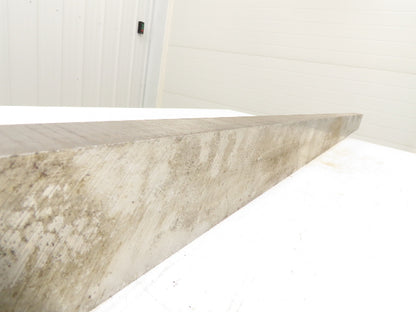 A2 Tool Steel Rectangle Flat Bar 1-1/2" x 3-1/2" x 91" Oversize 150Lbs