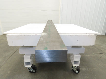 Cold Rolled Steel Rectangle Flat Bar 2-1/2"x 5-1/2"x 92"  360Lbs