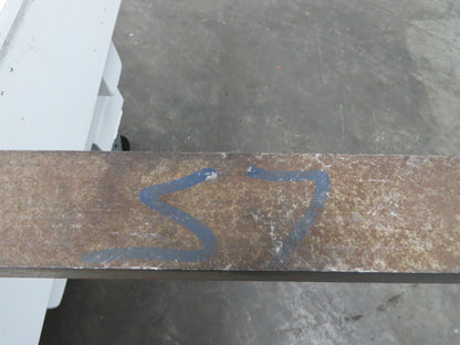 S7 Tool Steel Flat Bar 1-3/4" Square x 110" Oversize 100Lbs