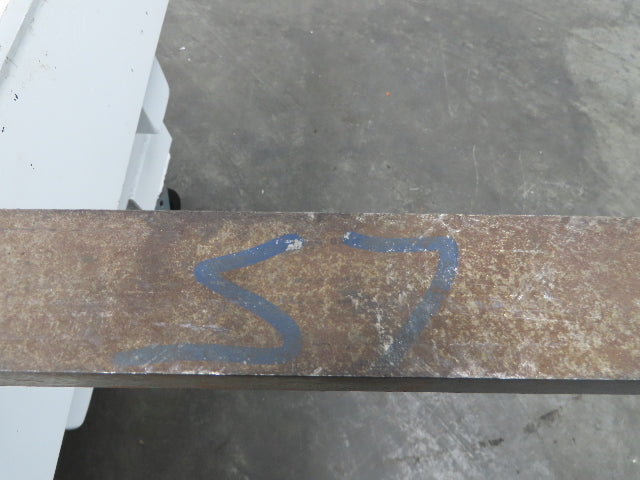 S7 Tool Steel Flat Bar 1-3/4" Square x 110" Oversize 100Lbs