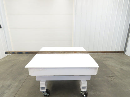 S7 Tool Steel Flat Bar 1-3/4" Square x 110" Oversize 100Lbs