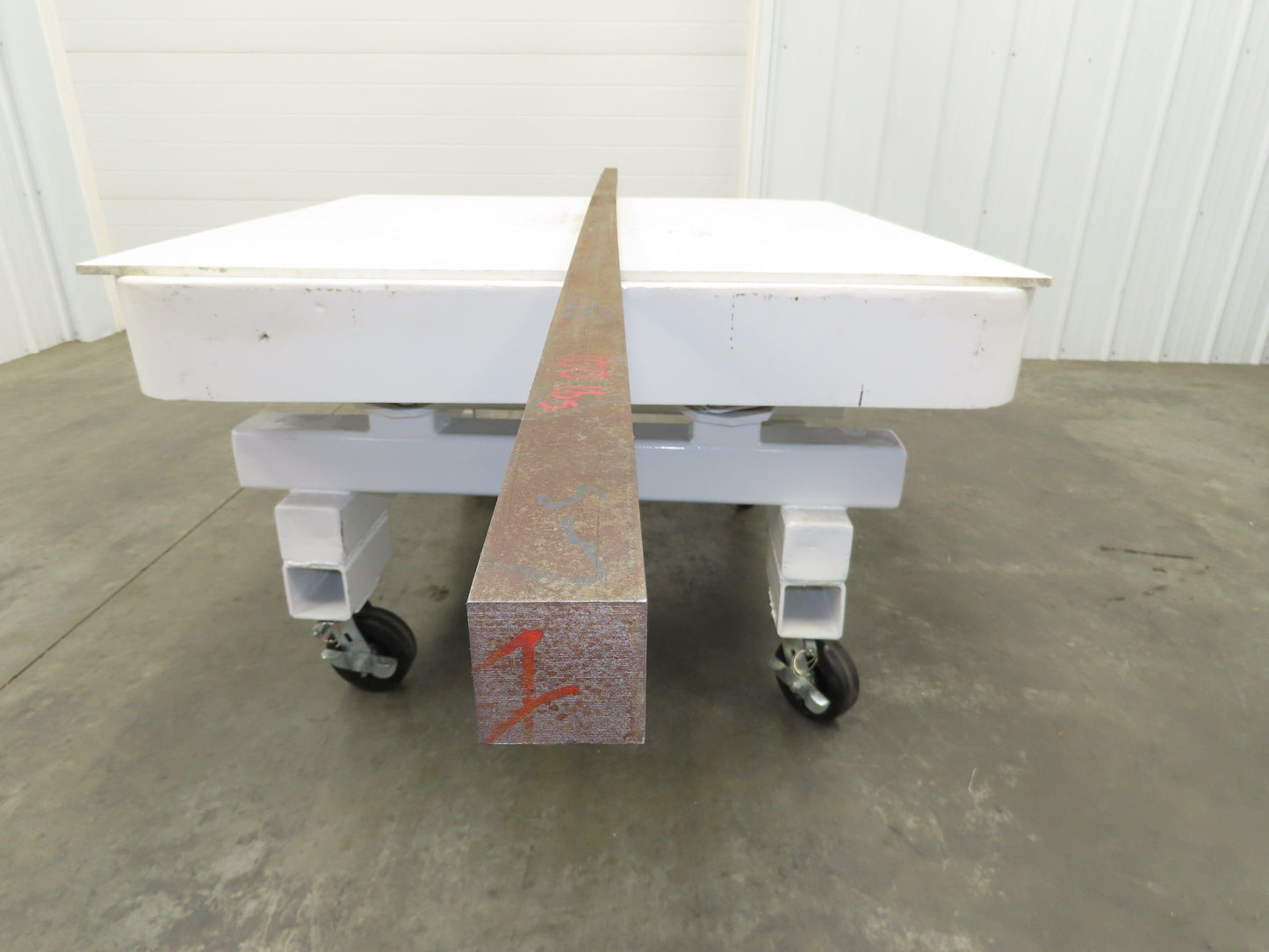 S7 Tool Steel Flat Bar 1-3/4" Square x 110" Oversize 100Lbs