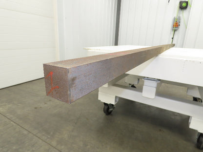 S7 Tool Steel Flat Bar 1-3/4" Square x 110" Oversize 100Lbs