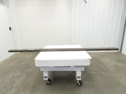 CRS Cold Rolled Steel Rectangle Flat Bar 2"x 5"x 118"  330Lbs