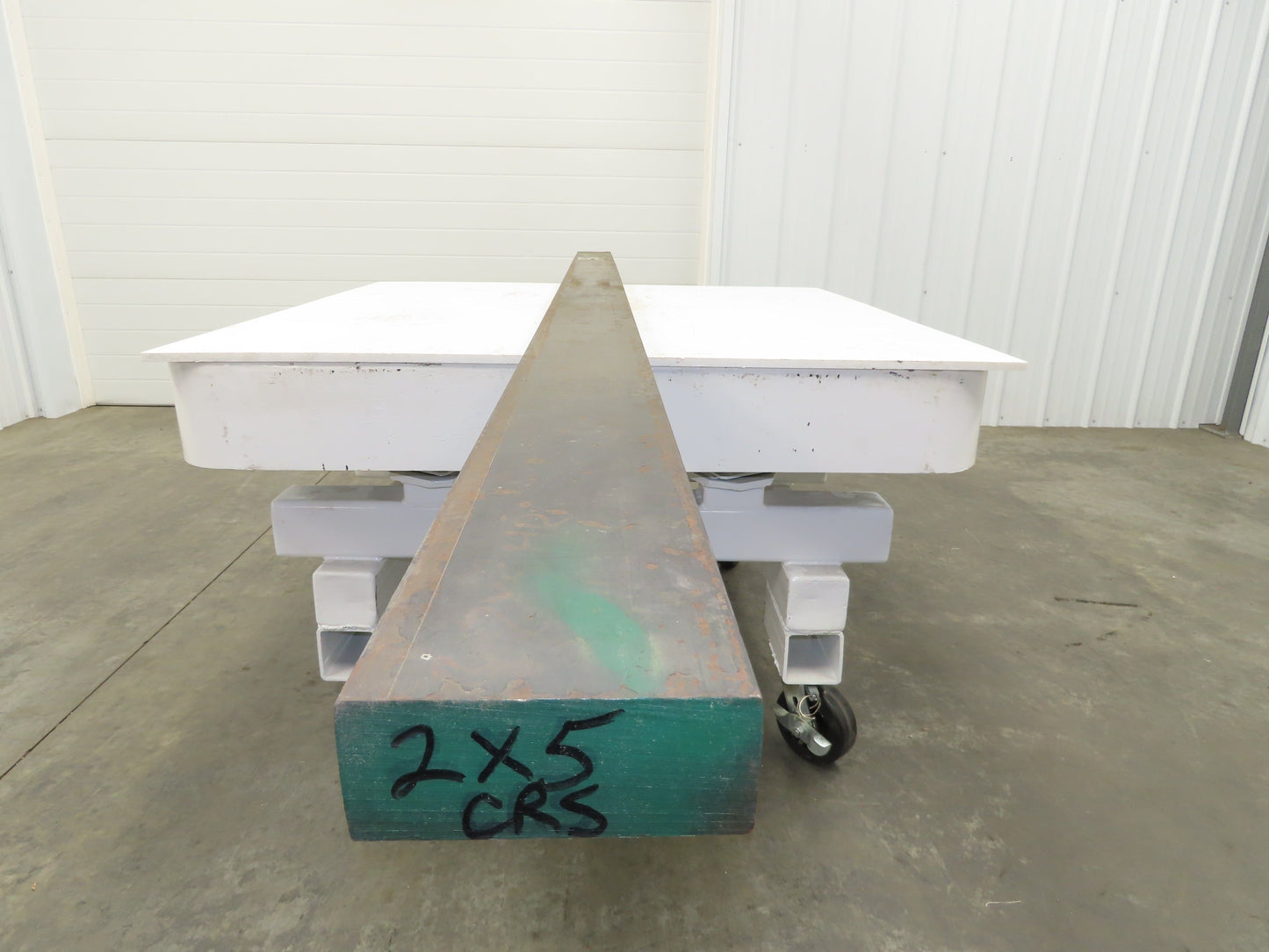 CRS Cold Rolled Steel Rectangle Flat Bar 2"x 5"x 118"  330Lbs