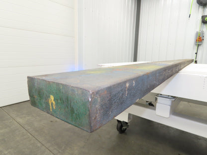 CRS Cold Rolled Steel Rectangle Flat Bar 2"x 5"x 118"  330Lbs