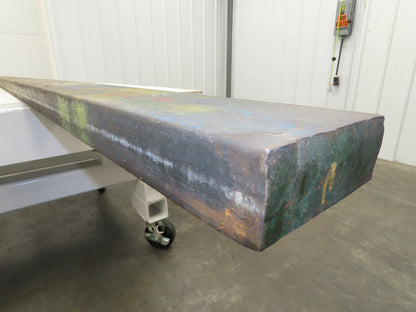 CRS Cold Rolled Steel Rectangle Flat Bar 2"x 5"x 118"  330Lbs