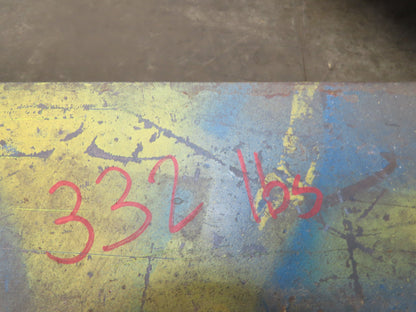 CRS Cold Rolled Steel Rectangle Flat Bar 2"x 5"x 118"  330Lbs