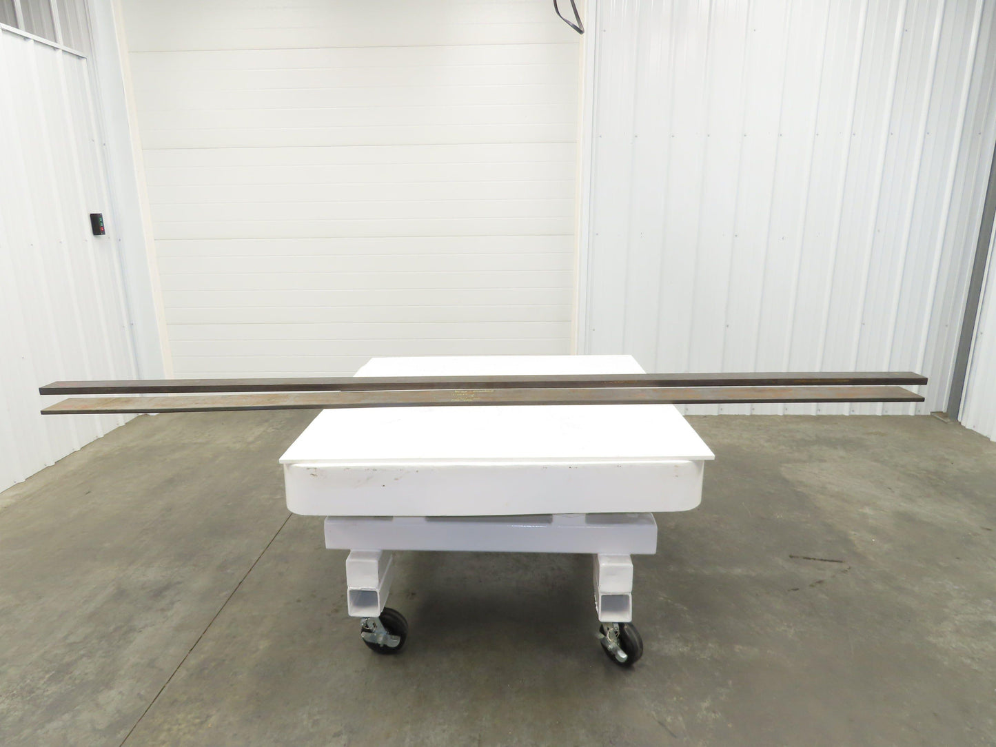 Cold Rolled Steel Rectangle Flat Bar 5/8" and 1-1/8"  Mixed Lot of 2 Long pcs