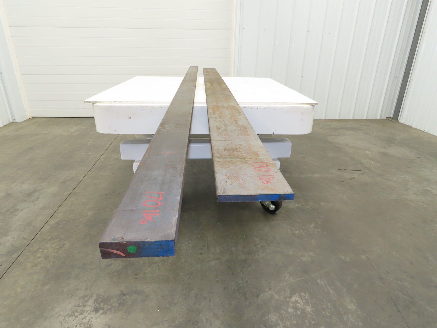 Cold Rolled Steel Rectangle Flat Bar 5/8" and 1-1/8"  Mixed Lot of 2 Long pcs