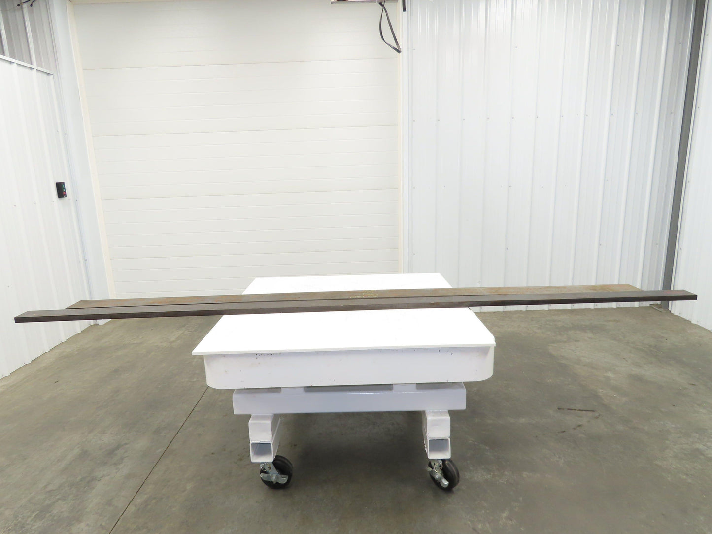 Cold Rolled Steel Rectangle Flat Bar 5/8" and 1-1/8"  Mixed Lot of 2 Long pcs