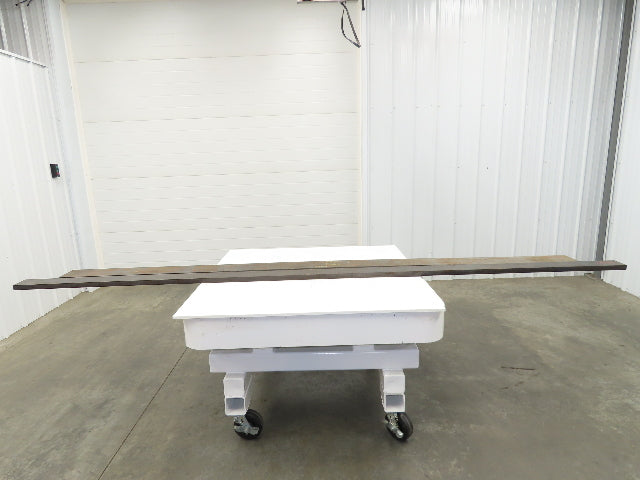 Cold Rolled Steel Rectangle Flat Bar 5/8" and 1-1/8"  Mixed Lot of 2 Long pcs