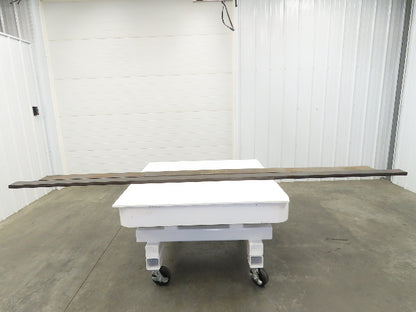 Cold Rolled Steel Rectangle Flat Bar 5/8" and 1-1/8"  Mixed Lot of 2 Long pcs