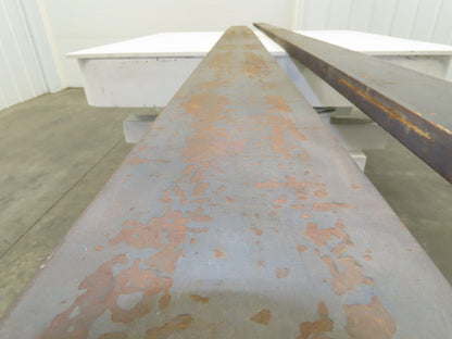 Cold Rolled Steel Rectangle Flat Bar 5/8" and 1-1/8"  Mixed Lot of 2 Long pcs