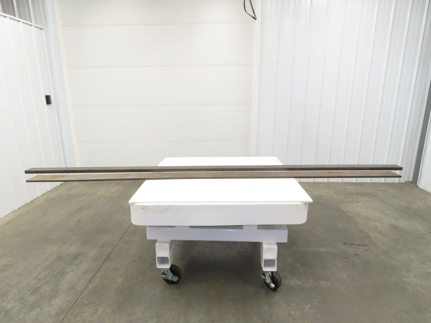 Cold Rolled Steel Rectangle Flat Bar 5/8" and 1-1/8"  Mixed Lot of 2 Long pcs