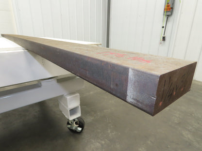 Cold Rolled Steel Flat Bar 1.5"thick x 2.5" and 3.5"Wide   Mixed Lot of 2pcs