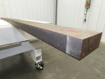 Cold Rolled Steel Flat Bar 1.5"thick x 2.5" and 3.5"Wide   Mixed Lot of 2pcs