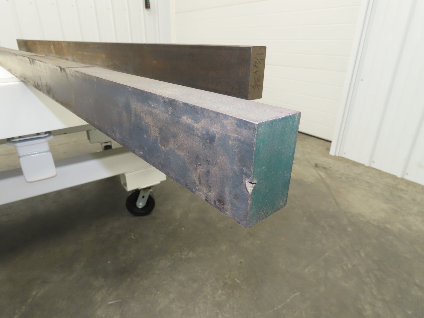 Cold Rolled Steel Flat Bar 1.5"thick x 2.5" and 3.5"Wide   Mixed Lot of 2pcs