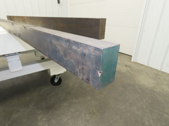 Cold Rolled Steel Flat Bar 1.5"thick x 2.5" and 3.5"Wide   Mixed Lot of 2pcs