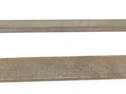 Cold Rolled Steel Flat Bar 1.5"thick x 2.5" and 3.5"Wide   Mixed Lot of 2pcs