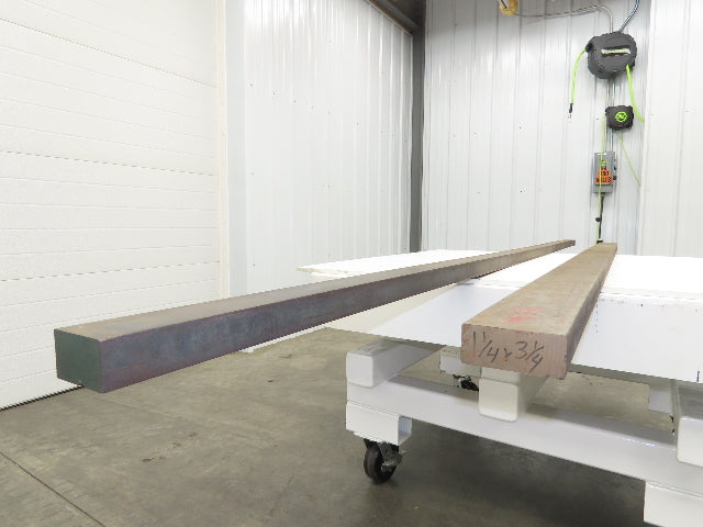 Cold Rolled Steel Flat Bar 1.5"thick x 2.5" and 3.5"Wide   Mixed Lot of 2pcs