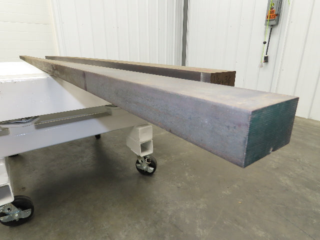 Cold Rolled Steel Flat Bar 1.5"thick x 2.5" and 3.5"Wide   Mixed Lot of 2pcs