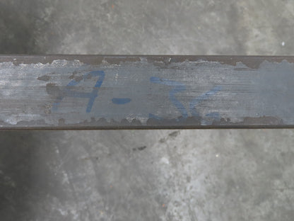 A36 Carbon Steel Rectangle Flat Bar 1"thick x 2" x 124"L