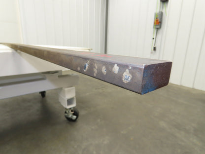 A36 Carbon Steel Rectangle Flat Bar 1"thick x 2" x 124"L