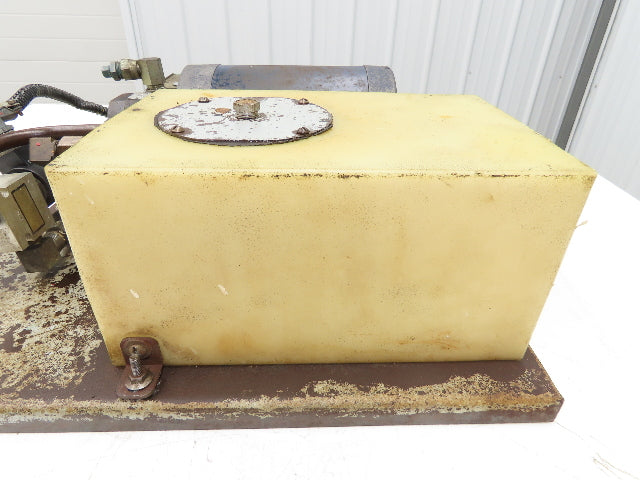 Low Profile Lift Table Hydraulic Power Unit for Single Acting Cylinder