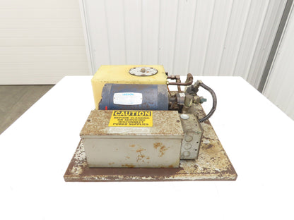 Low Profile Lift Table Hydraulic Power Unit for Single Acting Cylinder