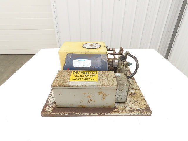 Low Profile Lift Table Hydraulic Power Unit for Single Acting Cylinder