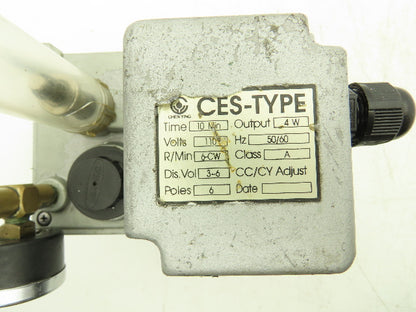 Chen Ying CES Automatic Lubricator Oiler 110V Displ Volume 3-6cc 10min Timer