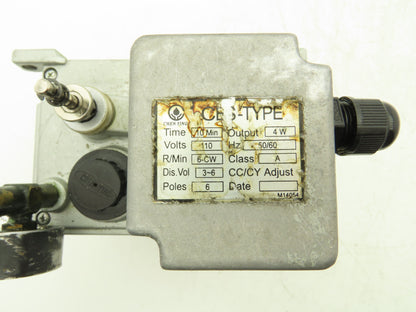 Chen Ying CES Automatic Lubricator Oiler 110V Displ Volume 3-6cc 10min Timer