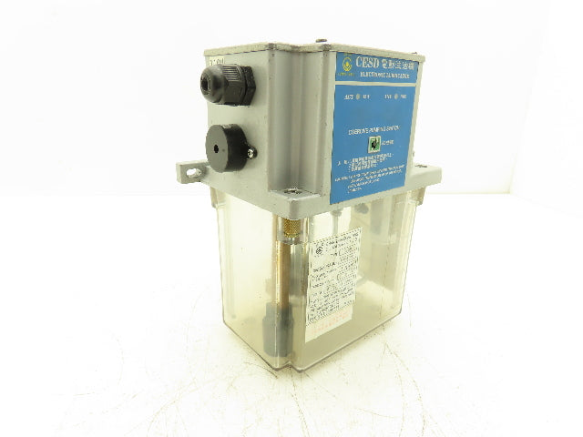 Chen Ying CESD Automatic Lubricator Oil Pump 0.13 L/min 2 Liter Tank 110V