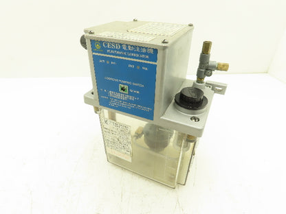 Chen Ying CESD Automatic Lubricator Oil Pump 0.13 L/min 2 Liter Tank 110V