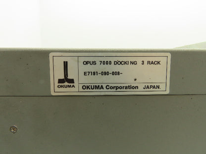 Okuma E7191-090-008 Opus7000 PLC Chassis Enclosure Only