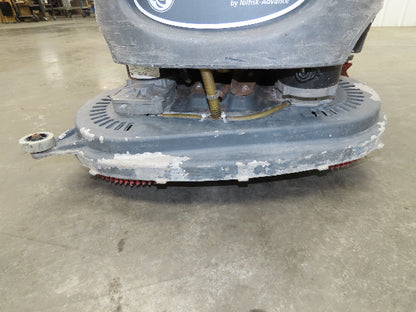 Advance Convertamatic X28D AXP Floor Scrubber 24V Battery Walk Behind 28" Tested