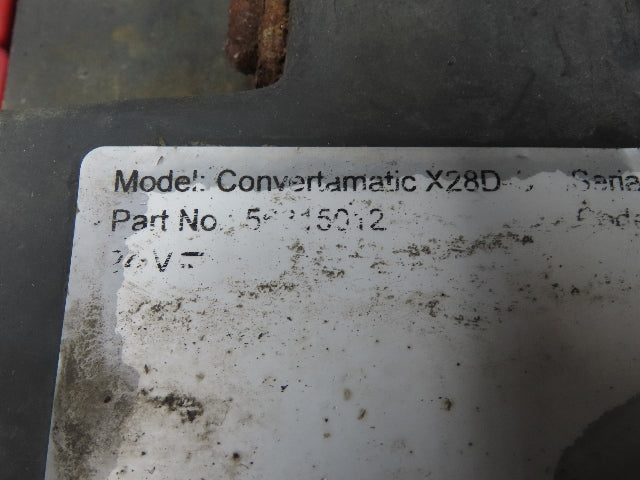 Advance Convertamatic X28D AXP Floor Scrubber 24V Battery Walk Behind 28" Tested