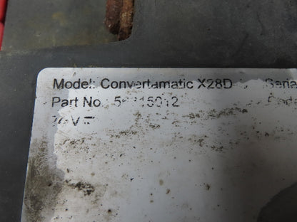 Advance Convertamatic X28D AXP Floor Scrubber 24V Battery Walk Behind 28" Tested