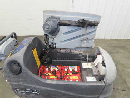 Advance Convertamatic X28D AXP Floor Scrubber 24V Battery Walk Behind 28" Tested
