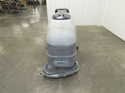 Advance Convertamatic X28D AXP Floor Scrubber 24V Battery Walk Behind 28" Tested