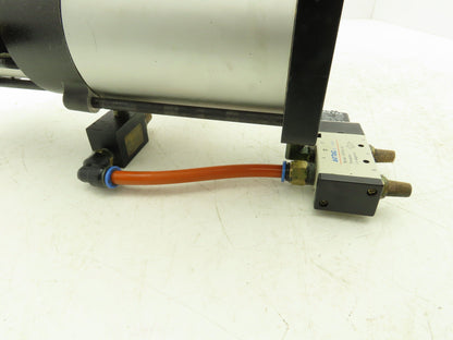 Hao Cheng Industry Pneumatic Boosting Cylinder 3500kg 100mm Bore 13mm Stroke