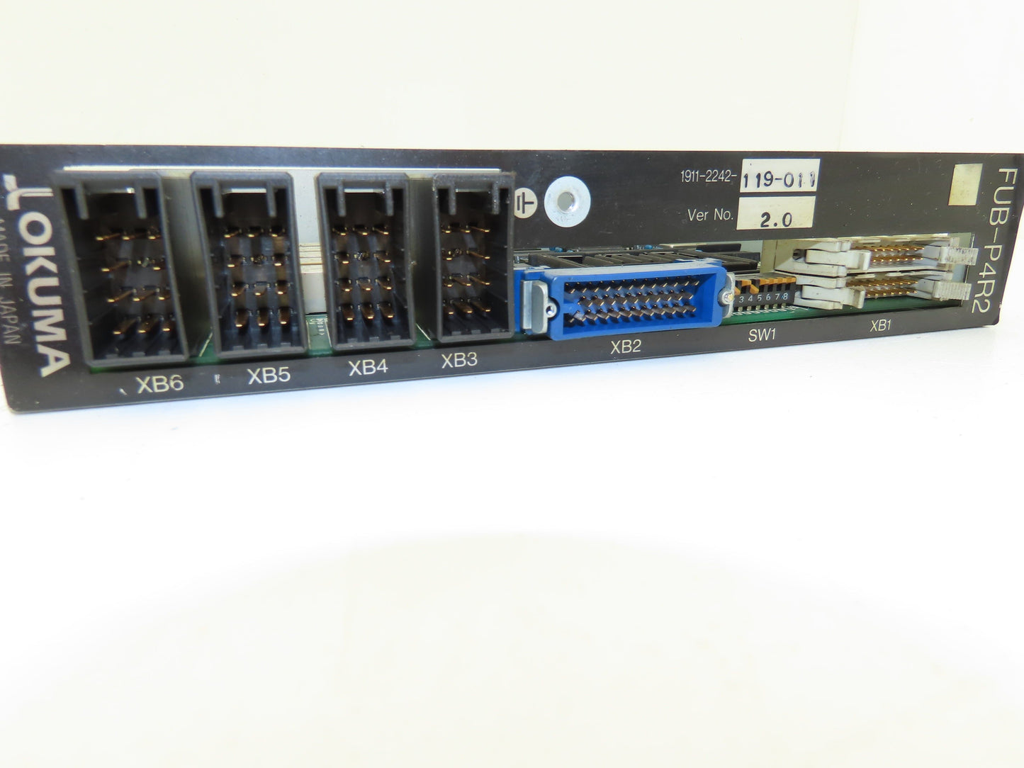 Okuma FUB-P4R2 Controller Card OPUS 7000 Ver 2.0 Lot of 2