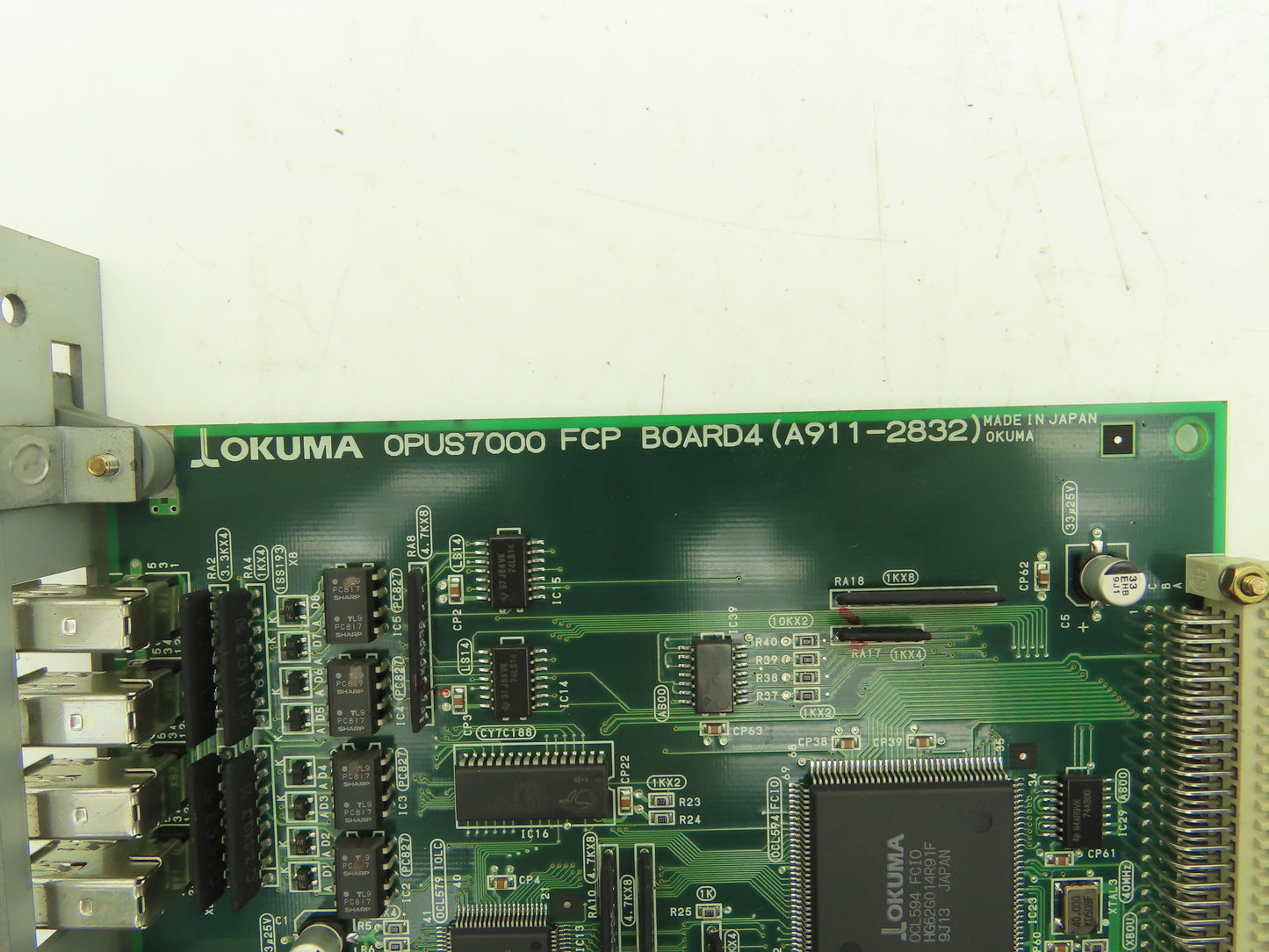 Okuma 1911-2832-015-153 OPUS7000 FCP Board4 Printed Circuit Board PCB