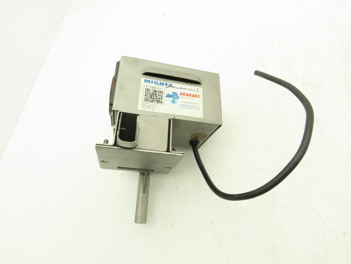 Abanaki Mighty Mini Separator Oil Skimmer 120V *Broken Timer No Rod & Belt Parts