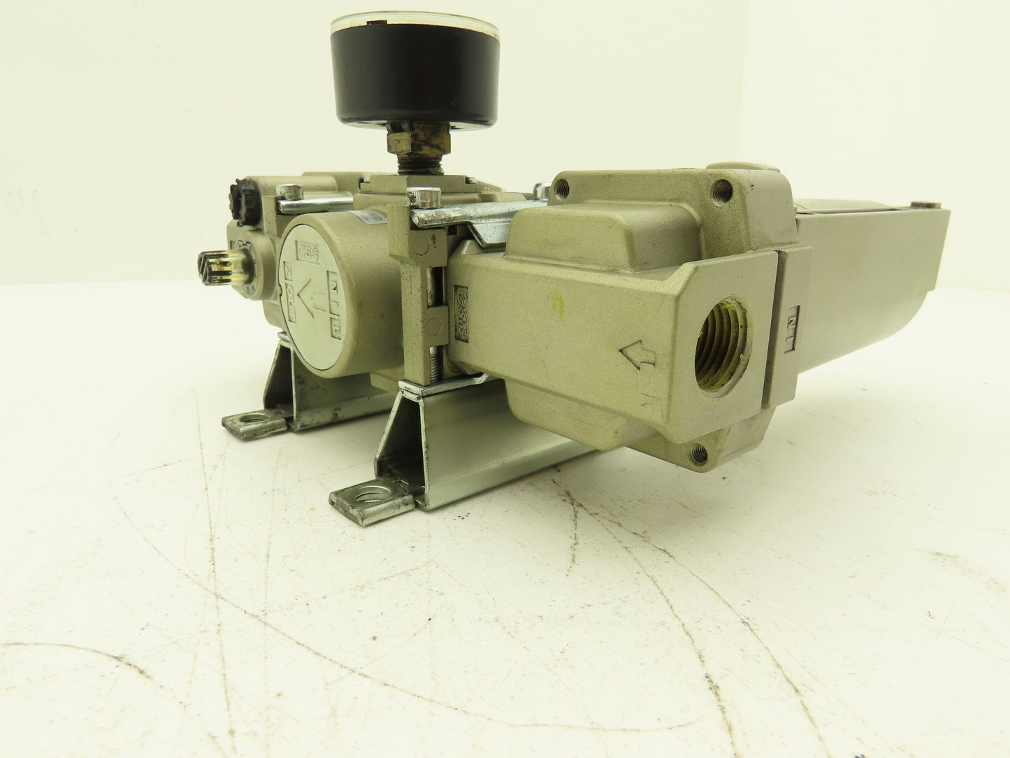 SMC AL40-N04-23Z Pneumatic Air Filter Regulator Lubricator Assembly