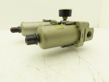 SMC AL40-N04-23Z Pneumatic Air Filter Regulator Lubricator Assembly