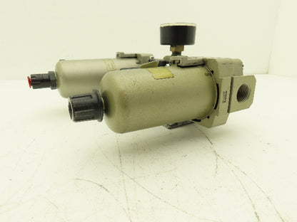 SMC AL40-N04-23Z Pneumatic Air Filter Regulator Lubricator Assembly